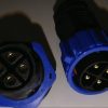 Konektor vodonepropusni industrijski 4-pin (par m/ž) - Image 3